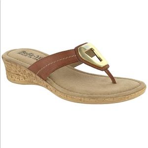 NEW Bella Vita Lou Italy Women’s Tan Sandals